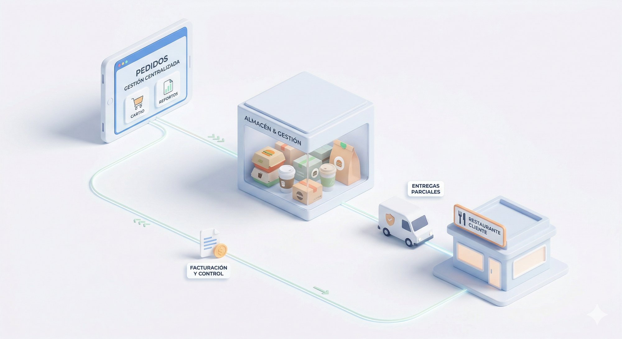 Packaging corporativo para restauración